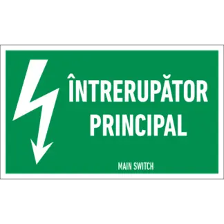 Indicator - Întrerupător principal