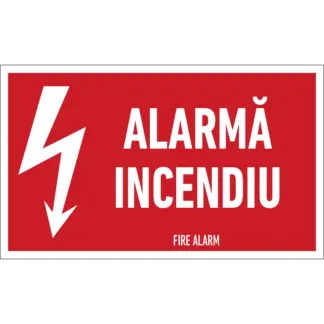 Indicator - Alarmă incendiu
