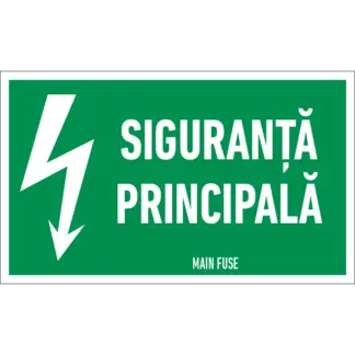 Indicator - Siguranță principală