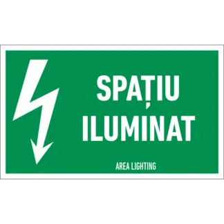 Indicator - Spațiu iluminat