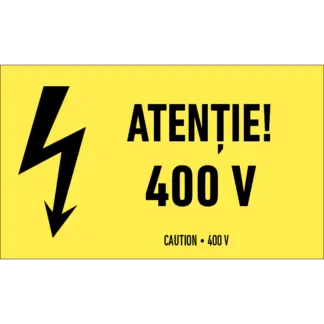 Indicator - Atenție! 400 V