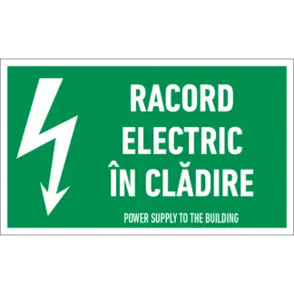 Indicator - Racord electric în clădire