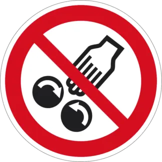 Indicator ISO - Nu atinge mașina în mișcare!