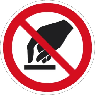 Indicator ISO - Nu atingeți!